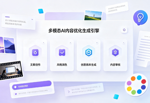 南皮县AI智能内容优化创新 多模态生成技术丰富数字内容创作生态